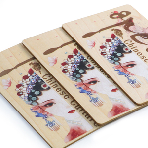 บัตรไม้ไผ่แบบไร้สัมผัส NFC บัตรของขวัญสไตล์จีนเป็นมิตรกับสิ่งแวดล้อมสำหรับบัตรควบคุมการเข้าถึง - Product Image 1