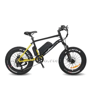 छोटे ebikes बच्चों बिजली साइकिल किशोरों 48v 500w 7 गति के साथ वसा टायर ई बाइक