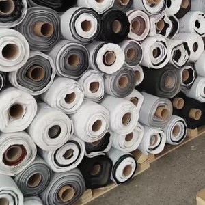 Tela de cuero artificial de PVC de calidad original para asiento de <span class=keywords><strong>coche</strong></span>, rollo de cuero Stocklot de fábrica para sofá - Product Image 1