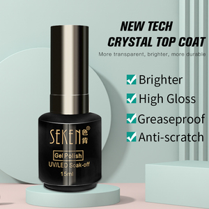 Fournisseur OEM/ODM, marque privée, gel de finition pour ongles, vernis à ongles en résine, gel de finition sans essuyage, brillance élevée - Product Image 4