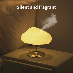 Prezzo di fabbrica Umidificatore per aria con luce notturna a nuvola colorata per aromaterapia con olio essenziale di aromaterapia 5V umidificatore - Product Image 4