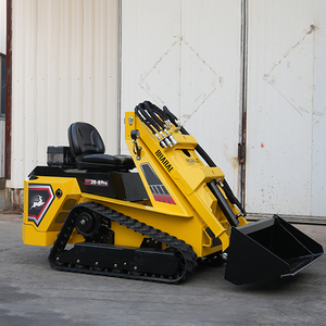 CE Wheel Snow Blower <strong>Compact</strong> Fronted Loader Multifunctional Stand Behind Mini Small Skid Steer Crawler Loader for Sale - Product Image 4