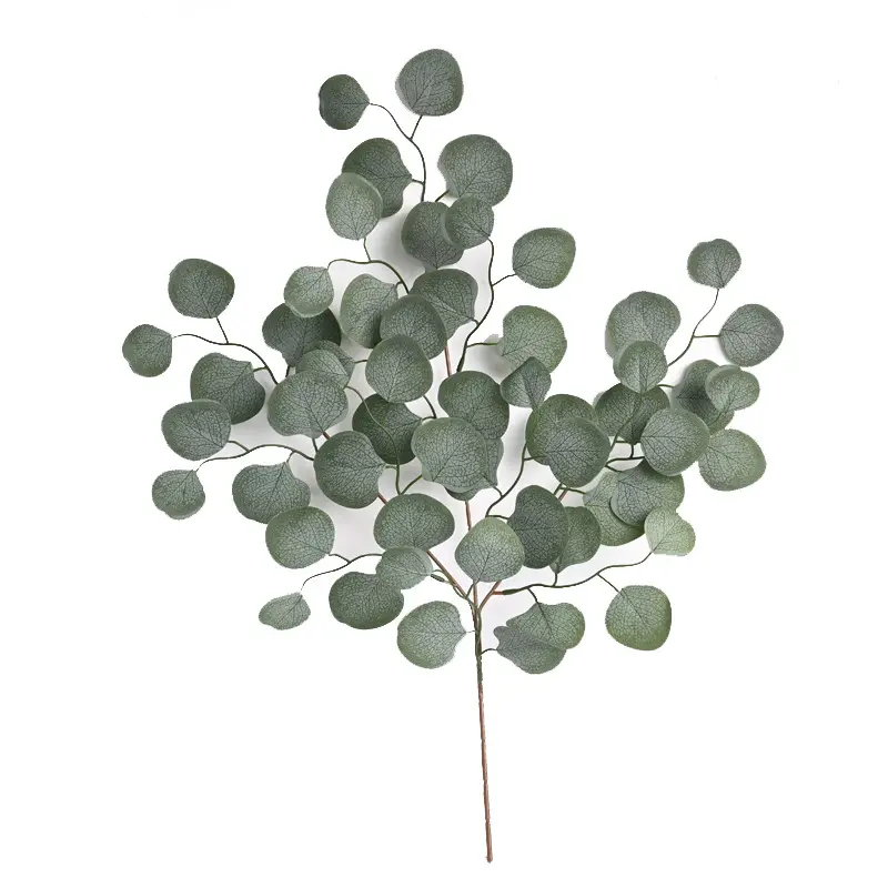 Black Dragon Wholesale Artificial plants Faux Eucalyptus Leaves Greenery Stems Bulk for Vase Wedding Home Party Decoration
