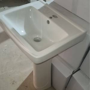 Bassin sur pied en céramique haute température moderne de l'usine Chaozhou <span class=keywords><strong>Petit</strong></span> lavabo domestique au sol - Product Image 1