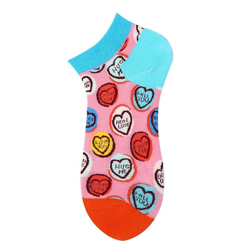 Calze Donna Corte Calzini Colorati Con Motivi, Divertenti Calzini Pazzi Per Uomini E Calzini Natale Donna