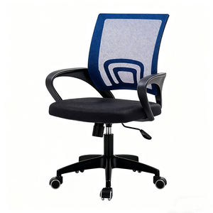 Chaise de bureau avec coussin en mousse haute densité à rebond rapide, résistante à l'usure et siège en maille, modèle pour étudiants d'instituts de formation - Product Image 5