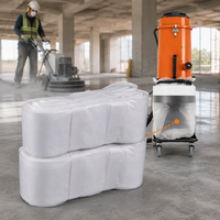 Sac de collecte de poussière épais et pliable en continu, anti-fuite, pour l'extraction des poussières en usine et en atelier