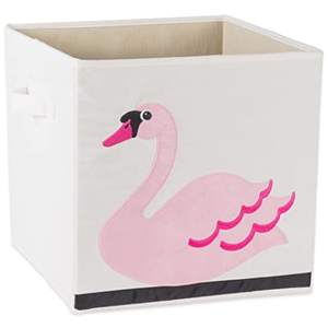 <b>Collapsible</b> Animal Toy Chest <b>Storage</b> Organizer with Lid Large Toy Cubes for Kids - Product Image 4