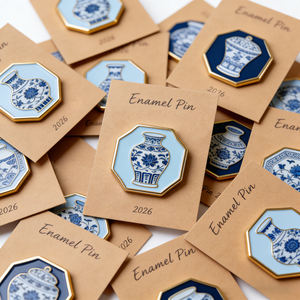 Manufacture Customized Metal Enamel Pin <b>Badge</b> <b>Birthday</b> Pin Personalized Holiday Celebration Lapel Pin Custom - Product Image 3