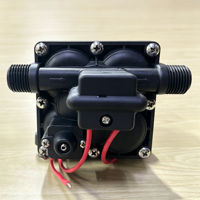 Pompe à eau robuste 12V pour camping-car, 5,5 GPM (20,8 LPM), 70 PSI, à membrane auto-amorçante pour eau douce, idéale pour bateaux, yachts, camping-cars et remorques.