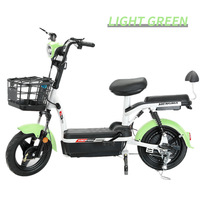 Fabrieksdirecte levering Little Golden Fruit elektrische motorfiets scooter familiefiets achterwiel borstelloze motor 25km/u lichtgewicht