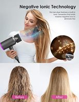 Sèche-cheveux professionnel à vent puissant, chaud et froid, avec diffuseur, marque privée, le plus vendu