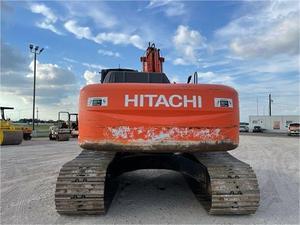 Excavatrice sur chenilles hydraulique Hitachi ZX270 de 27 tonnes d'occasion avec moteur, pompe, boîte de vitesses et PLC - À vendre - Product Image 4