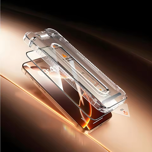 HD Rõ Ràng Tempered Glass Đối Với iPhone 17 Pro <span class=keywords><strong>99</strong></span>% Minh Bạch Bảo Vệ Màn Hình Với Tự Động Liên Kết Dễ Dàng Applicator Công Cụ Bảo Vệ - Product Image 6