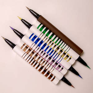 <span class=keywords><strong>Barato</strong></span> bajo MOQ alto pigmento impermeable líquido <span class=keywords><strong>delineador</strong></span> de ojos a prueba de manchas vegano brillo OEM Color <span class=keywords><strong>delineador</strong></span> de ojos - Product Image 4