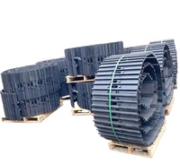 Pièces de train de roulement : Ensemble de maillons de chenille, Chaîne de chenille, Protection de chenille pour excavatrice Doosan Daewoo DH300 DX300