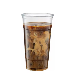 107mm calibre PET vidrio gran bebida fría desechable transparente 32 oz vasos de plástico con tapas - Product Image 5