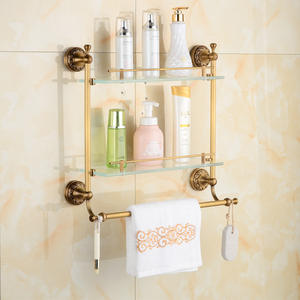 Porte-serviettes de haute qualité en bronze antique, porte-serviettes mural, toilettes, accessoires de salle de bain en laiton massif - Product Image 6