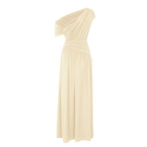 <span class=keywords><strong>H</strong></span>-02228 Primavera 2026 Nuevo Producto: <span class=keywords><strong>Vestido</strong></span> Moderno y Sexy con Cuello Inclinado, Volantes y Color Sólido Irregular - Product Image 6