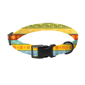 工場直販新着ペットハーネス部族パターンプルドッグなし通気性快適な犬用ハーネスセット - Product Image 5