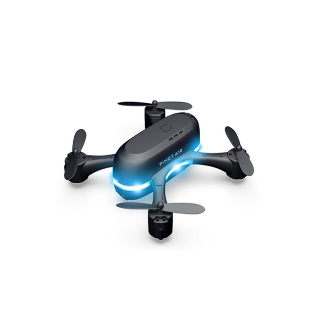 RGB color-changing breathing lamp mini dusted drone Dual 4K Super HD Camera - Foldable Remote Control Quadcopter DR10
