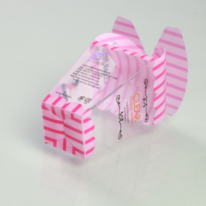 Customize Size Clear Plastic PET PVC Plastic Boxes Packaging Christmas Macaron Candy Treat Cake Gift Plastic Box