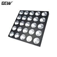 Projecteur matriciel LED 25x12W RGBW 5x5 à panneaux assemblés, DMX Beam Wash Strobe Blinder pour bars, clubs, soirées et scènes