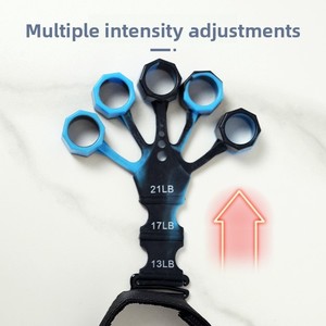 Entrenador Venoso de Silicona para Flexibilidad de Dedos, Rehabilitación de la Fuerza de Agarre, <span class=keywords><strong>Ejercicio</strong></span> de Muñeca de Cinco Dedos, Entrenamiento de Brazo, Alta <span class=keywords><strong>Elasticidad</strong></span> - Product Image 1
