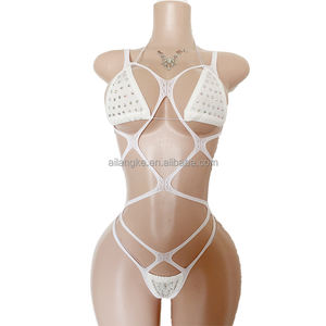 Vadulyer Costumes Sexy à Diamants pour Spectacle, Disponibles en 6 Couleurs, Toutes Taxes Comprises - Product Image 6