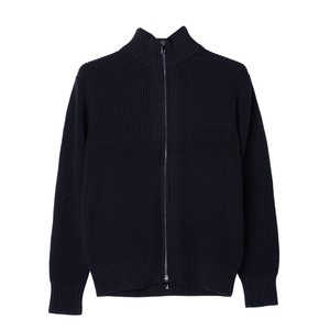 Cárdigan de punto con cremallera para hombre, cómodo, transpirable, de cuello alto, personalizado, Primavera, 2025, sudadera de lana con cuello levantado, abrigo de lana para hombre - Product Image 2