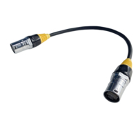 FCONNR câble Ethercon Flexible RJ45 Cat6 STP cordon de raccordement blindé pour armoires modulaires à panneaux muraux vidéo LED