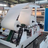 Nouvelles idées pour les petites entreprises Machine de fabrication de mouchoirs en papier essuie-mains à grande vitesse en V