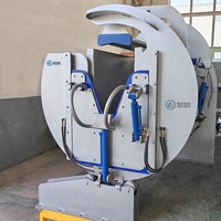 Machine d'abattage de vache de conception professionnelle Halal fidèle boîte d'abattage de bétail en rotation ligne d'abattage de bétail