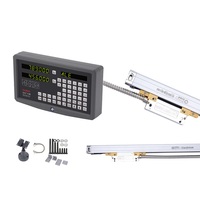 SINO SDS6-2V 2 axes système de lecture numérique Kit DRO KA300 encodeur d'échelle linéaire en verre pour tour/meulage/fraiseuse