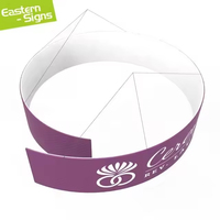 Bannière suspendue circulaire personnalisée pour exposition, salon professionnel, impression par sublimation, tissu tendu, signalisation de plafond