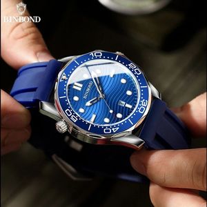 Binbond 2820 di lusso Multi-funzionale orologio al quarzo orologio di moda moda Casual moda luminoso lancette orologio da uomo per uomo riloj - Product Image 3