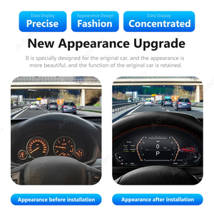 Instrumento de grupo digital para BMW X3 F25/X4 F26/X5 F15 /X6 F16 2012-2017 velocímetro de vehículo inteligente tablero pantalla Virtual - Product Image 2