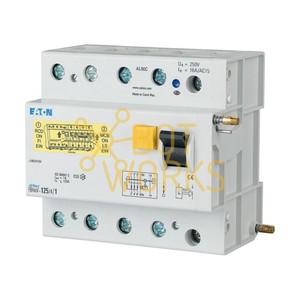 Interruttore Differenziale 170249 a 4 Poli 50/60Hz in Plastica per Uso Domestico, Montaggio su Guida DIN, Nuovo - Product Image 1