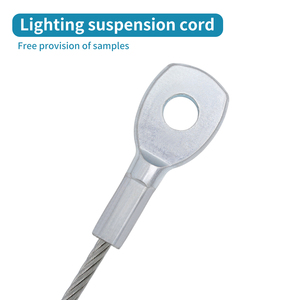 Câble en acier à haute résistance de 3,0 mm avec extrémités à double œillet pour levage sécurisé, hoisting et usage industriel. - Product Image 3