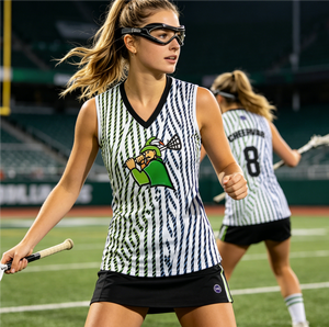 Maillot de lacrosse extensible confortable pour filles, vêtements de lacrosse haut de gamme, chasubles de lacrosse confortables pour femmes - Product Image 1