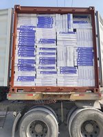 Plaques de plafond décoratives en PVC laminé avec dos en feuille d'aluminium