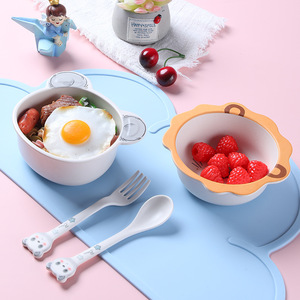 Miamine ชามข้าวพร้อมลายการ์ตูนน่ารัก,ถ้วยขนาดเล็กสำหรับ<span class=keywords><strong>เด็ก</strong></span>เล็กชามของหวานเครื่องใช้บนโต๊ะอาหารชามช้อนสำหรับ<span class=keywords><strong>เด็ก</strong></span>แบบสร้างสรรค์สำหรับบ้าน - Product Image 3