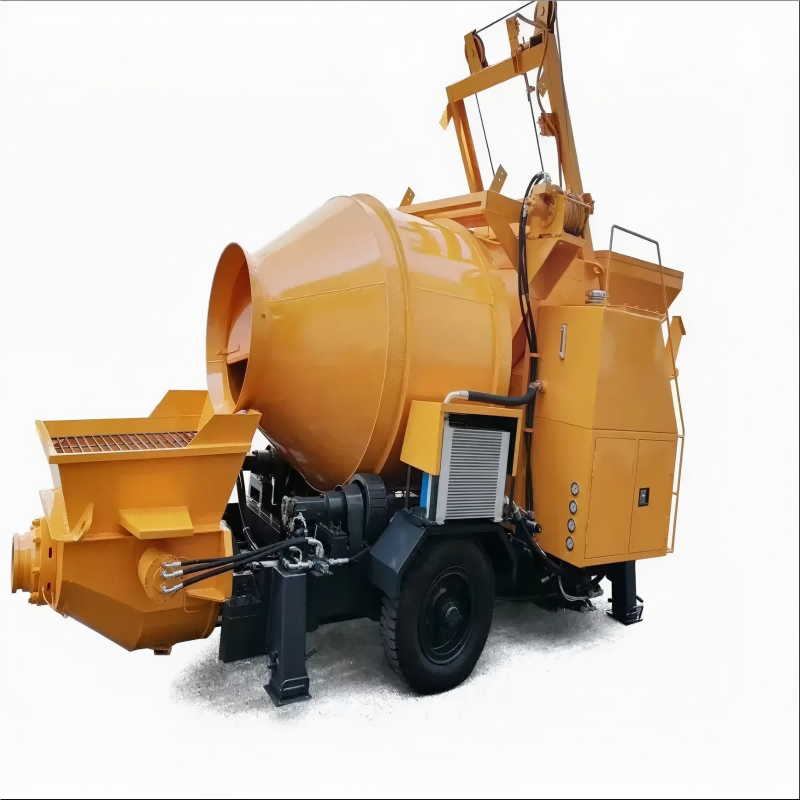 High Quality Efficient Concrete Pumps Vehicle High Quality Concrete Mixer Truck with Pump