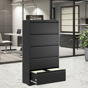 Bên 5 ngăn kéo tập tin tủ với khóa văn phòng nhà treo thư/Pháp lý/F4/A4 kim loại ngăn kéo tủ hồ sơ - Product Image 1