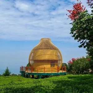 Casa Prefabricada Moderna de Madera Redonda, Contenedor Móvil para Uso en Hoteles y Resorts al Aire Libre - Product Image 3