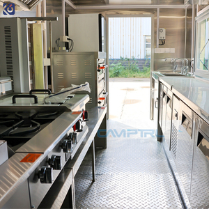 Camion de restauration rapide CAMPTRL entièrement équipé, camion de crème glacée, de snacks, de barbecue et de crêpes avec cuisine complète - Product Image 6