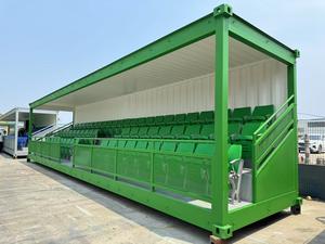 Contenedor de <span class=keywords><strong>tribuna</strong></span> de fútbol para eventos deportivos personalizable suministro directo de fábrica 20/40ft Tribune Stade - Product Image 2
