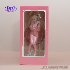 Super Rabbit <span class=keywords><strong>Anime</strong></span> Girl Original Art Standing Pose Rosa Linda figura modelo estatua coleccionable 2D regalo muñeca acción juguete Kawaii - Product Image 4