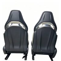 Pièces de voiture d'occasion, siège baquet sport AMG pour Mercedes Benz C63 W205, métal noir, imperméable, avec ventilation, siège de course, paire