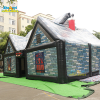 Tente Gonflable Maison Hantée Géante pour Fête d'Halloween